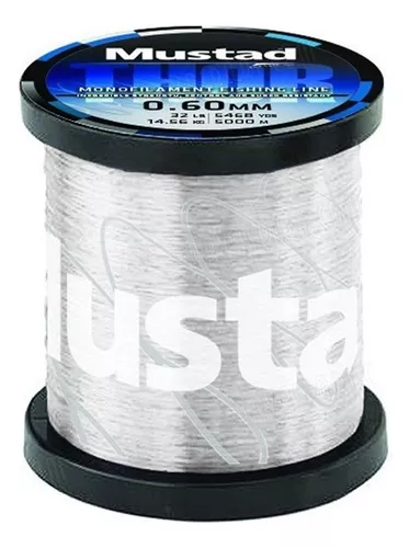 Bobina de nylon Mustad Thor 0,30 mm x 5000 mts Pesca Monofilament