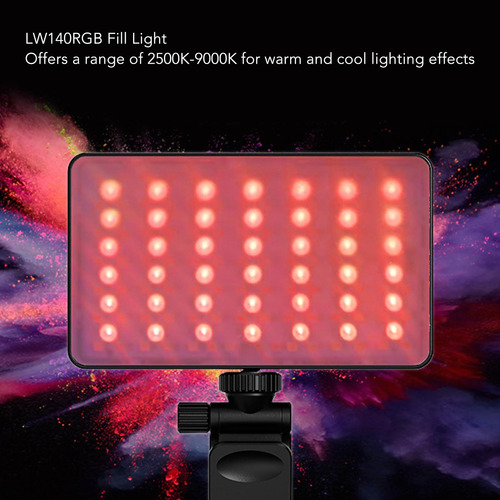 Luzes De Vídeo Rgb, Câmera Led Colorida, Portátil