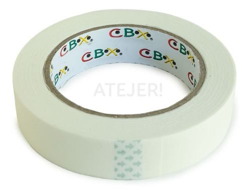 Cinta De Papel Enmascarar Marca Cbx De 24mm X 40 Metros