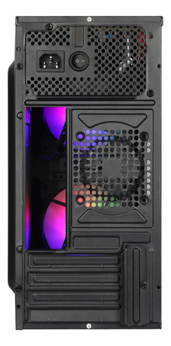Gabinete Vinik Plate Mid Tower Ggpacbk Lateral Acrílico