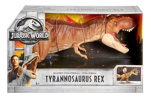 Jurassic World Tiranosaurio Rex Colosal Mattel Fmm63