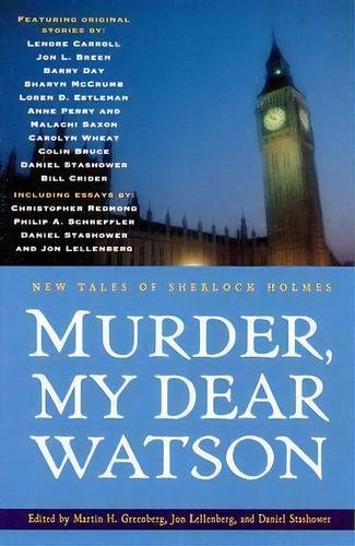 Murder, My Dear Watson, De John Lellenberg. Editorial Running Press, Tapa Blanda En Inglés