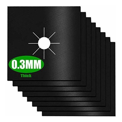 Set De 8 Protectores De Quemadores De Estufa A Gas