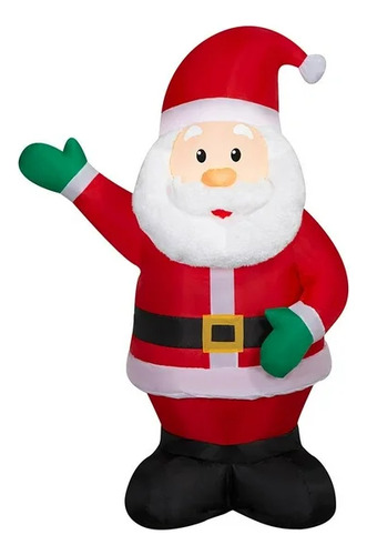 Inflable Navideño Santa Claus Premium 122cm Alto