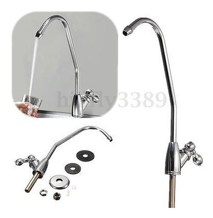 Imagen 2 de 5 de Cocina Cromado 1/4 Osmosis Inversa Agua Potable Filtro Grifo