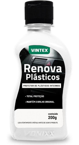 Renova Plásticos Protetor De Plásticos Internos 200g Vonixx Cor Branco