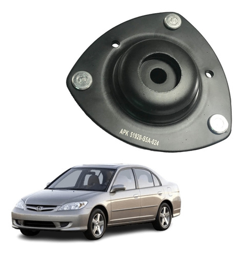 Base Amortiguador, Honda Civic 2001-2005