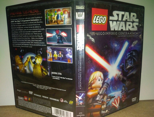 Star Wars Dvd Lego El Legoimperio Contraataca Excelente