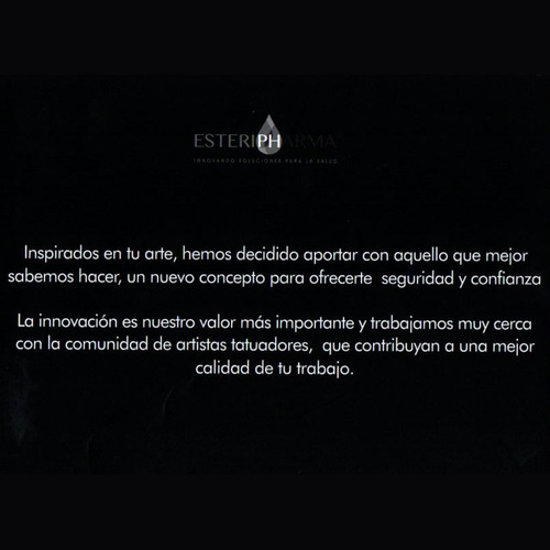 Estericide Antiséptico Solución 60ml Tatuajes Perforaciones
