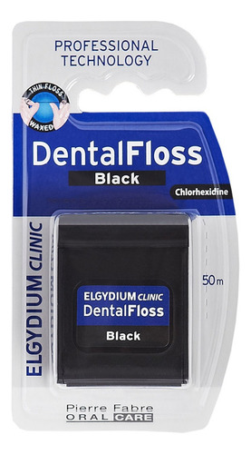 Hilo dental Elgydium Clinic Black Chlorhexidine 50 m