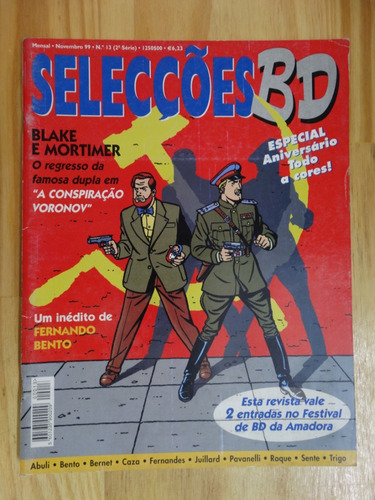 Selecções Bd 2ª Série Nº 13 Meribérica Nov 1999 (Usado)