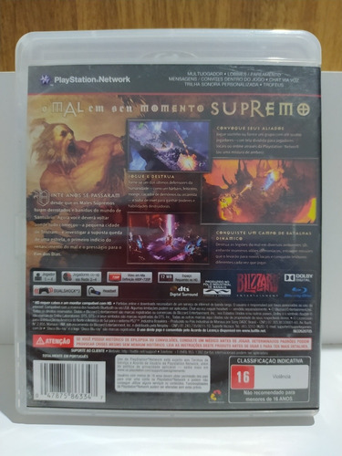 Diablo 3 Ps3 Original Mídia Fisica Em Português