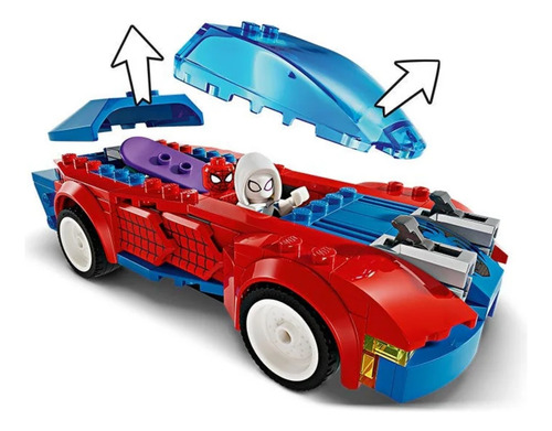 Lego Auto De Spider-man Y Duende Verde Venomizado (76279)