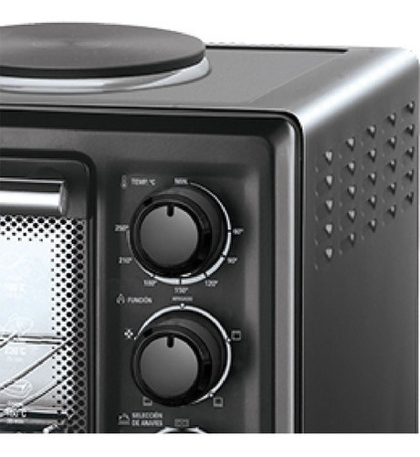 Imagen 4 de 8 de Horno Electrico Grill Philco 40 Lts Hgp4021api C Anafe 3200w