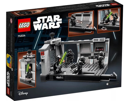 Lego Star Wars 75324 Dark Trooper Attack 166 Piezas 166 Lego Star Wars Darktroopers (Usado)