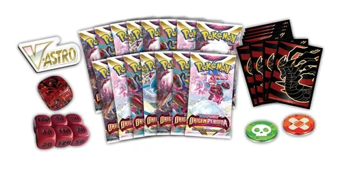 Pokémon Elite Trainer Box Ee11 Origem Perdida Giratina Copag