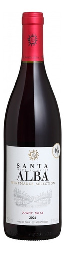 Vinho Chileno Santa Alba Selection Pinot Noir Tinto 750ml