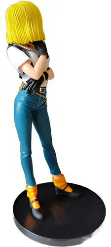 Figura Dragon Ball Z Androide Numero 18 Lázuli 25cm
