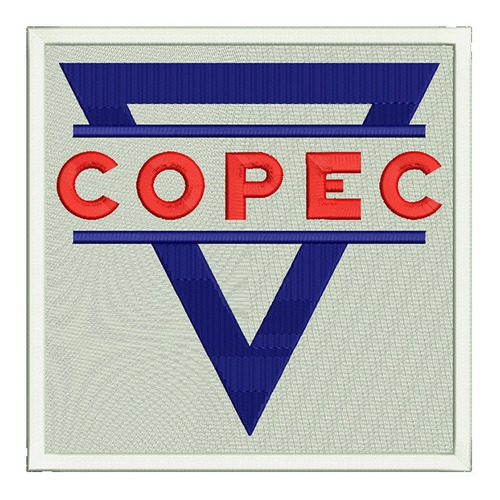 852 Copec Logo 1934 - 1957 Parches Bordados Termodhesivo
