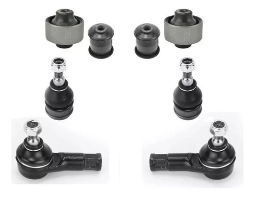 Kit Rotulas Bujes Y Terminales Dodge Attitude 2015 A 2018