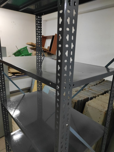 Estantes Metalicos 50.cm 5 Paños 3 Refuerzos 2.00x0.92x0.50