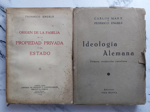 Marx Engels Ideología Alemana Propiedad Privada. 52617