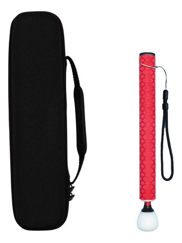 Baston Telescopico De Aluminio Para No Videntes - Rojo