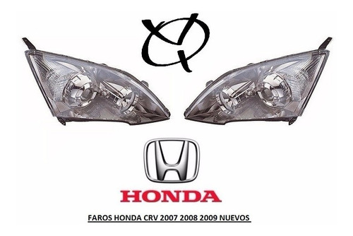 Faros Honda Crv 2007 2008 2009
