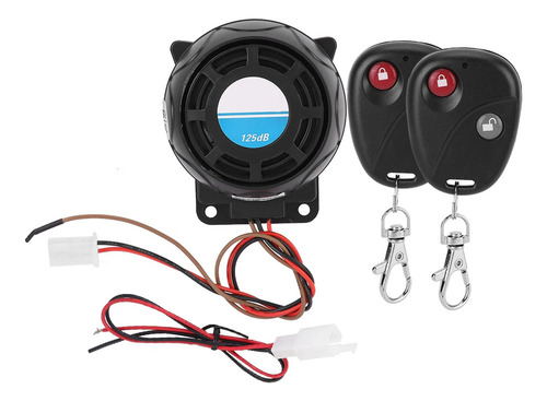 Bocina De Alarma De Motocicleta Con Control Remoto Para Segu