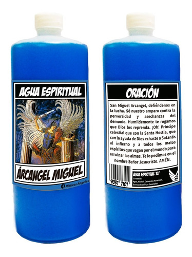 Agua Espiritual Arcángel Miguel