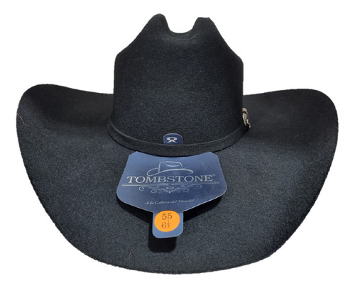 Sombrero Texana 20 X Marca Tombstone Negro Modelo Rop