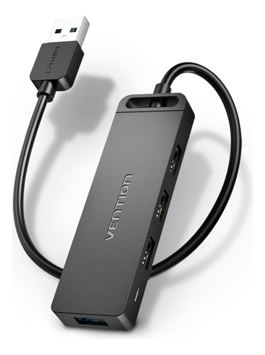 Hub Usb 3.0 Vention/ 4xusb/ 1xmicrousb Pd