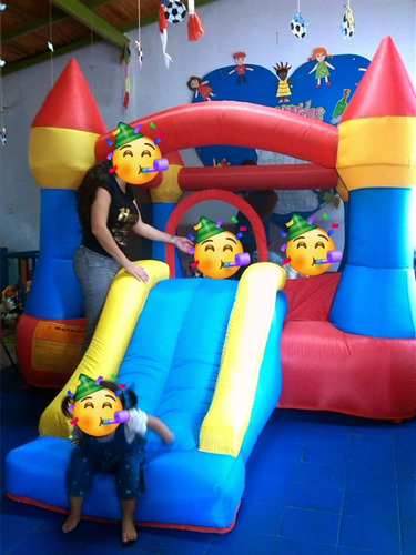 Castillo Inflable Para Saltar Con Cuadros Del Abc De Foamy 