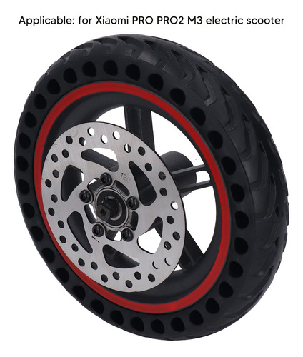 Conjunto De Rueda Trasera Para Xiaomi Pro2 Con Freno De Disc