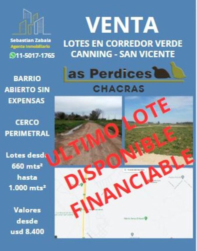 Lotes En Barrio Chacra Las Perdices