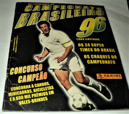 Álbum - Campeonato Brasileiro 96 - Editora Panini - A44