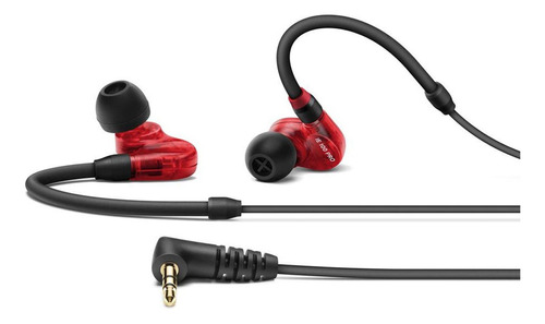 Fone Ouvido Sennheiser Ie 100 Ie 40 Pro Red Cor Vermelho Cor da luz vermerlho