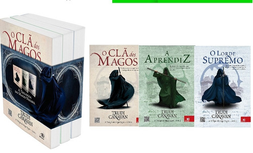 Coleção A Trilogia Do Mago Negro (3 Livros) Frete Grátis