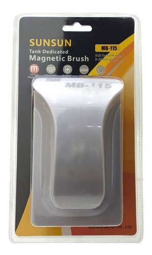 Limpador Magnético Flutuante Aquários 115mm Sunsun Mb-115