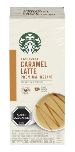 Starbucks Toffee Nut Latte Premium Instant Coffee Sachets 4x21.5g