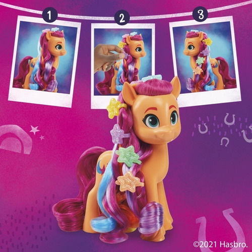 Muñeca My Little Pony Movie Peinados Mágicos Sunny