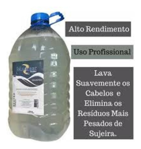 Shampoo Capilar Neutro Uso Diario Profissional 4800lts