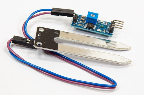 Imagen 7 de 10 de Sensor Arduino Humedad De Suelo Tierra Módulo