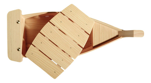 Decoración De Mesa De Plato De Barco De Sushi De Madera M
