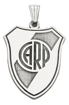 Comprar Dije Escudo Fútbol Grande Plata 925 Club Atlético River Plate N\u002Fa