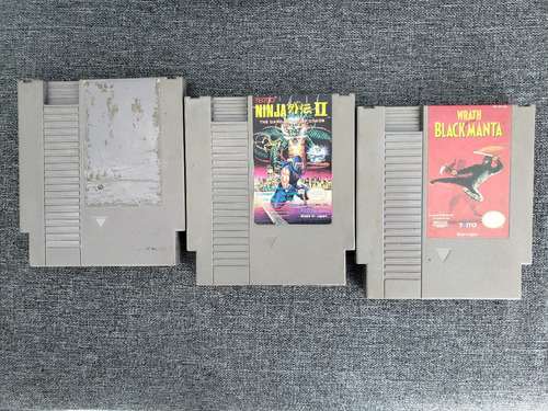 Ninja Gaiden 1 - 2 + Black Manta // Nintendo Nes Originales