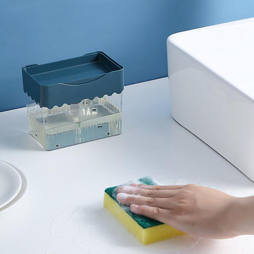 Dispensador De Jabón Para Lavar Platos Caja De Azul