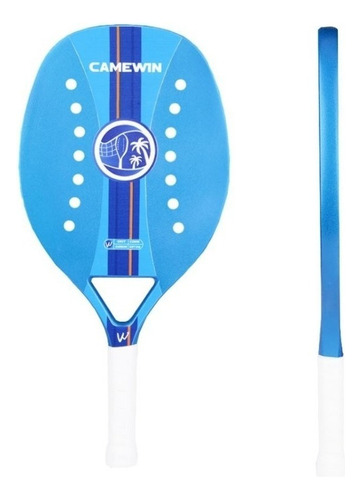 Raquete De Pádel  De Praia Camewin Raquete Beach Tennis 2022 Cor Azul