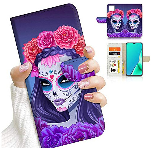 Funda Para iPhone 11 A23251 Day Of Dead Sugar Skull-02