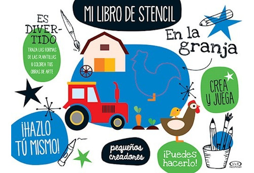 En La Granja - Mi Libro De Stencil